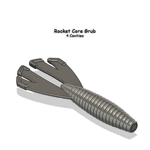Rocket Core Grub - 3.5 inches