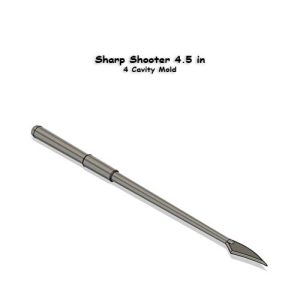 Sharp Shooter 4.5 in - 4 Cavity Mold