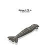 Shrimp 3.75 in - 6 Cavity Mold